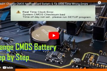 replace cmos battery