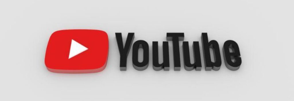 3D youtube logo