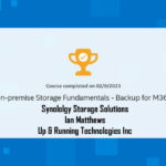 Intel On-Prem Storage - Synology - Backup and Recovery Microsoft 365 Cert