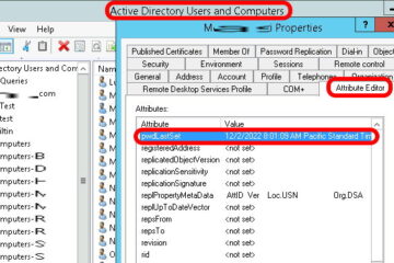 When a Users Password Was Changed in Active Directory