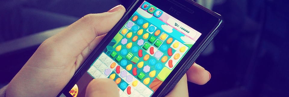candy crush on mobile