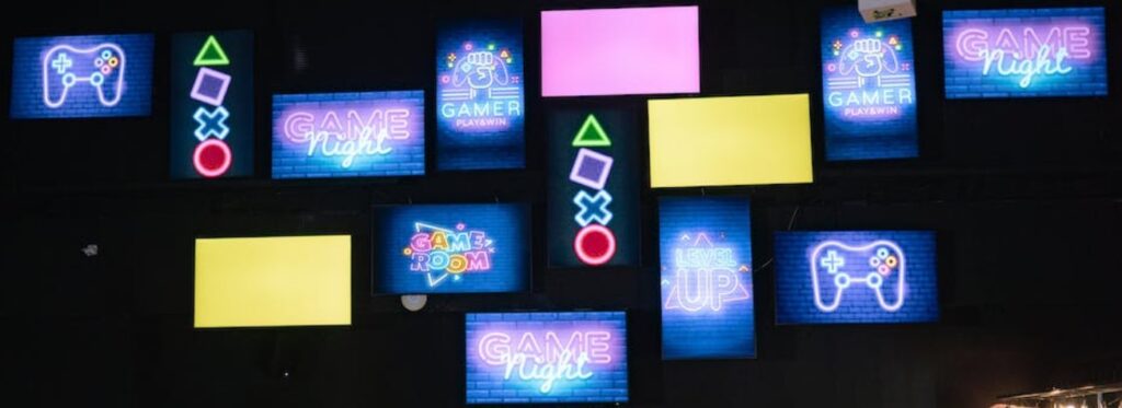 game night screens