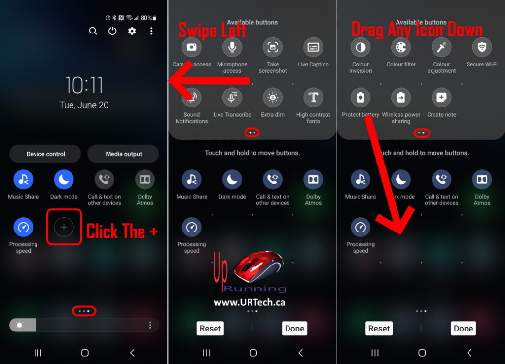 How to Add Icons to Quick Settings Icons on Android Cell