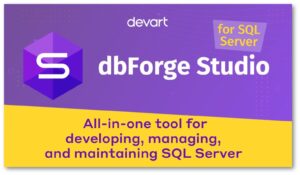 devart dbForge Studio for SQL Server