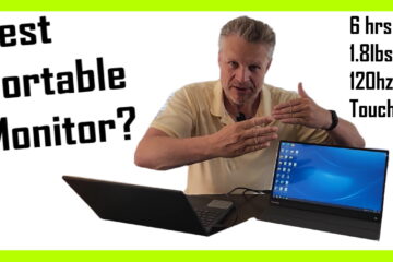 DR1561G Portable Gaming Monitor Review Unboxing Demonstration