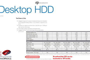 seagate disk drive and ssd humidity requirements