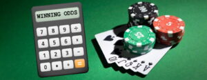 winning odds in gambling calculator cards poker chips