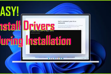 load drivers in windows during install