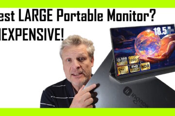 Ingnok 18 inch 1080P portable monitor review