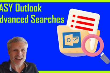 easy advanced searches in microsoft Outlook