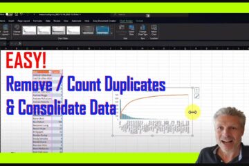 Count or Remove Duplicates & Consolidate Data in Excel