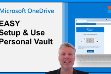 Setup and Use OneDrive Personal Vault