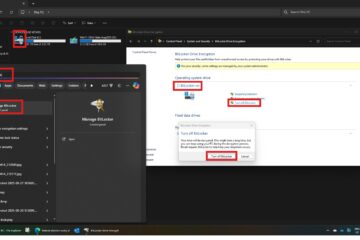 how to turn off bitlocker