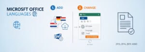 add and use a different language in Microsoft Office 2013 2016 2019 M365