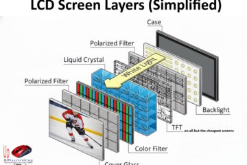 lcd screen layers simplified